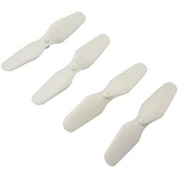 Main Blade Propellers CCW CW Replacement Propeller Guard Protectors Motors for Syma X21 X21W X22 X22W Drone Replacement RC Quadcopter Spare Parts Set White (Propellers 12pcs)