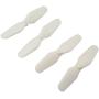 Main Blade Propellers CCW CW Replacement Propeller Guard Protectors Motors for Syma X21 X21W X22 X22W Drone Replacement RC Quadcopter Spare Parts Set White (Propellers 12pcs)