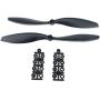 Semetall 1000KV RC Brushless Motor A2212 13T 1045 Propeller RC Aircraft Multicopter Accessories Kit Mount with 30A Brushless ESC Set for Remote Control Plane F450 F550