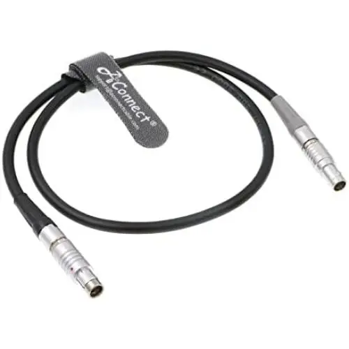 AConnect RS Cable for ARRI cforce RF Motor 3 Pin Male to 7 Pin Male Run Stop Connector for cmotion cPRO Motor camin CAM Alexa Amira Compatible with K2.0015754 24.8in|63cm