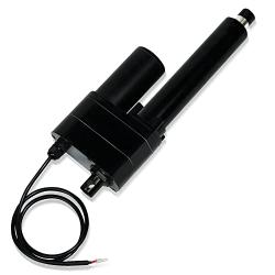 12V High Force (850 lbs. / 10 in.) Linear Actuator.IP 65 Protection for Industrial, Agriculture Usage. Brushed DC Electric Motor and Stainless-Steel Stroke. Model PA-17-10-850