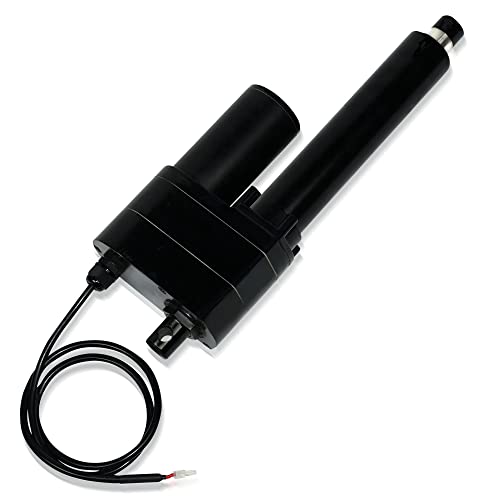 12V High Force (850 lbs. / 10 in.) Linear Actuator.IP 65 Protection for Industrial, Agriculture Usage. Brushed DC Electric Motor and Stainless-Steel Stroke. Model PA-17-10-850