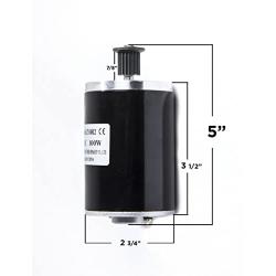 HiGear 100W Watt 24V Volt DC Brush Electric Motor #25 Chain 11T Sprocket Unite ZY6812 f Razor Scooter DIY Kids Kart 150-GM150115 by Alfa Wheels (100W 3M Pulley)