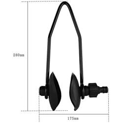 Pebbly Beach Boat Motor Muffs,Outboard Motor Flusher Boat Marine Water Flusher Ear Muff Engine Flusher Universal