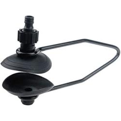Coshar Round Motor Flusher Boat Flusher Universal Boat Motor Cleaner Clamp, for Marine Ship Yacht Boat