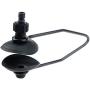 Coshar Round Motor Flusher Boat Flusher Universal Boat Motor Cleaner Clamp, for Marine Ship Yacht Boat