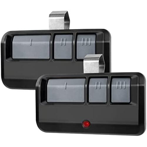 Universal 893MAX 893LM G953EV-P2 Garage Door Opener Remote Control, 3-Button Remote Compatible with LiftMaster/Chamberlain/Craftsman, Replaces 371LM 373LM 890MAX 971LM 973LM（2 Pack）