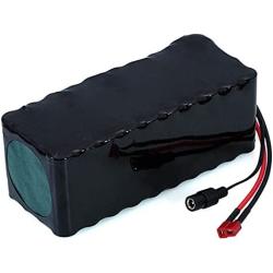 Wnicek 36V 12.5AH 10S 5P Ebike Lithium Battery for 250W 350W 500W 750W 1000W Motor Waterproof PVC Battery Pack Rechargeable Battery with Charger and 20A BMS