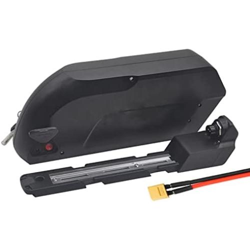 Jieoto 36V 48V E-Bike Battery 10AH 13AH 17AH Electric Bicycle Battery Battery Lithium-Ion Rechargeable Battery with 2A Charger, for Motor 250W~1000W Down Tube Pedelec