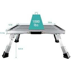 VOGREX Portable Folding RV Steps - 19
