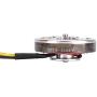 Brushless Motor, 5010-360KV 1PCS Metal Outdoor Big Load Multiaxis Thick Line Hollow Cover Double Bearing Brushless Motor(Positive Tooth)