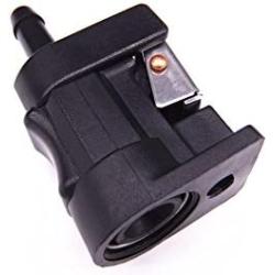 SouthMarine Boat Engine Fuel Line Connector Fittings 6Y1-24305-06-00 6Y1-24305-04 for Yamaha Outboard Motor Fuel Pipe, 6mm Female, Tank Side，18-80413 1/4