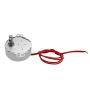 Fielect Synchronous Motor AC 12V 5-6RPM Turntable Motor CW/CCW Direction 4W TYC-50 Horizontal Hole Shaft