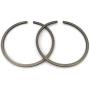 ITACO OEM Piston Ring Set Rings bore 48mm x 1.2mm Thickness for STIHL 034 Super 036 MS360 OPEM K2 Rings Kolbenring Chainsaw Motor Engine