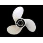 Boat Motor New Aluminium Propeller Assy 683-45943-00-EL for Yamaha Parsun Makara Outboard 3X9 1/4X10 1/2 Right, fit 9.9, 15, 20 HP 2/4-stroke Engine