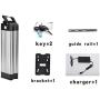 TGHY 60V Ebike Battery 10Ah,12Ah,15Ah,20Ah Ebicycle Bike Lithium Battery Pack with Charger, for 250W-2000W Electric Bicycles Motor,Folding Built-in Electric Bike Lithium Battery