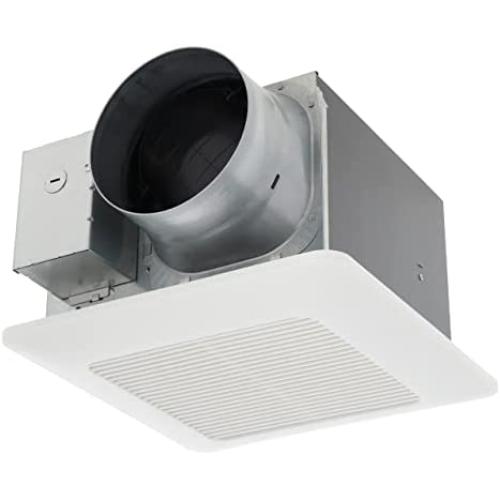 Panasonic FV-1115VQ1 WhisperCeiling DC Ventilation Fan, 110-130-150 CFM,With SmartFlow and Pick-A-Flow Airflow Technology and Flex-Z Fast Installation Bracket,Quiet Energy Star Certified Energy-Saving