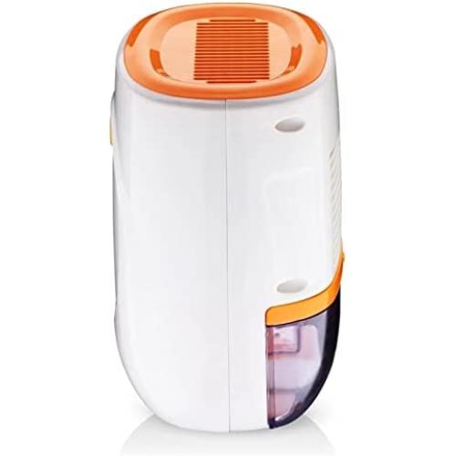 NUOPAIPLUS Small Household Dehumidifier, Home Appliance Electric Mini Air Dehumidifier Ultra-Quiet 500ml Air Dryer Intelligent Moisture Absorbing Machine Wardrobe Bookca