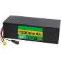 Jieoto Ebike Battery 36V 12AH Electric Bike Lithium Li-Ion Battery Lithium Electric Scooters Battery with Charger Electric Bicycle Battery for 200W 300W 350W 500W Bike Motor Mountain Bicycle