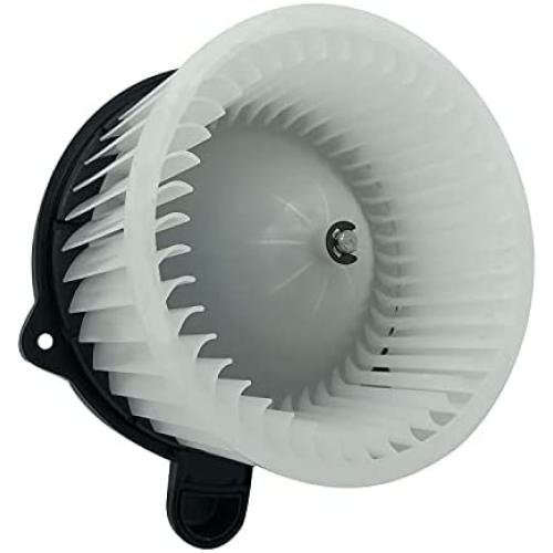 Front AC Heater Blower Motor w/Fan Compatible with 07-10 Elantra (Sedan Only) / 07-09 Santa Fe / 09-13 Genesis (Sedan Only)/ 11-13 Equus / 07-12 Veracruz Replaces 971132B000 971132H000