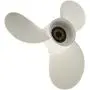 Aramox Motor Propeller, 7 1/2 x 8 BA 3 Blades Aluminum Propeller Outboard Motor for Yamaha 4HP 5HP