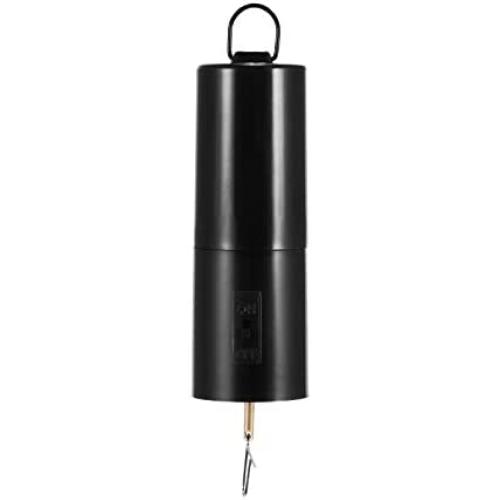 Hanging Black Rotating Motor for Wind Spinner and Wind Chimes Mobile Battery Operated Garden Decor Accessory