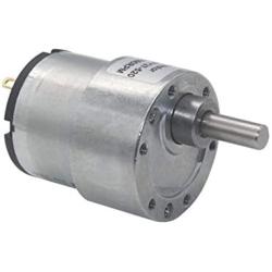 Pangocho Jinchao-Dc Motor High Torque Gear Box Electric Motor, JGB37-520 37mm 12V DC 7RPM to 960RPM, Easy to Install (Speed(RPM) : 7rpm, Voltage(V) : 24V)
