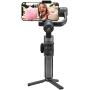 Zhiyun Smooth 5 Gimbal Stabilizer, 3-Axis Handheld Smartphone Gimbal with Tripod for iPhone Android Ideal for Vlogging YouTube Vlog TikTok Instagram Live Video