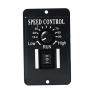EElabper Motor Speed Controller DC PWM Brush Generator Control Adjustable 10-60V 6A with Reversible Switch
