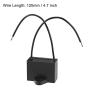 uxcell Ceiling Fan Capacitor CBB61 4.7uF 250V AC 2 Wires Metallized Polypropylene Film Capacitor 38x28x18mm for Electric Fan Pump Motor Generator