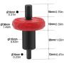 Tuimiyisou Electric Engine Drill Bit Motor Mower Diesel Starter Adapter Accessories for Plug Button Tool consumables & Accessories-Electric Start Adapter