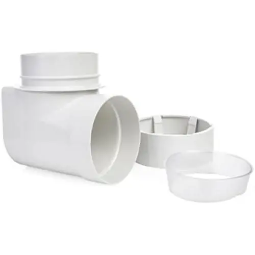 STV-90 Dryer Duct Connector - DIY Easy Dryer Vent Hookup Kit - by Ziggurat Products STV-90 Dryer Duct Connector - DIY Easy Dryer Vent Hookup Kit - by Ziggurat Products