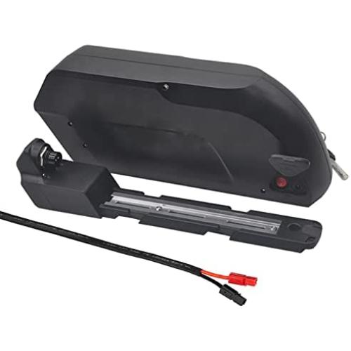 Jieoto Ebike Battery 48V 10AH Lithium Li-ion Folding Bike Replacement Battery with Charger USB Port for Electric Bike 48V 500W 350W 250W Motors