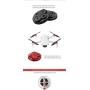 BTG 4PCS Upgrade Motor Cover Cap Compatible with DJI Mavic Mini 2 Drone- Dustproof, Waterproof, Scratchproof (Mini 2 Motor Cap Black)