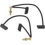 GOXFOFO Golf Cart ADC Motor Brush Kit,Motor Brush Plate Assembly with Springs Fits Club Car EZGO /36 & 48-Volt 1994-up Club Car DS/Yamaha