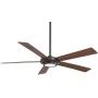 Minka-Aire F745-ORB Sabot 52 Inch Ceiling Fan with Integrated LED Light and DC Motor in Oil Rubbed Bronze Finish