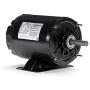 Belt Drive Motor: 1 Speed, Open, Rigid Base Mount, 3/4 HP, 1, 725 Nameplate RPM, 115V AC - 1 Each