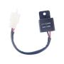 2-Pin LED Turn Light Flasher Relay 12V Universal Motorcycle Electronic Flasher Relay Emergency Led Light Indicator Light Flasher Relay