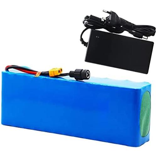 Wnicek 48V E-Bike Battery Pack 10000mAh 13S 3P Lithium-ion Battery for 250W 350W 500W 750W 1000W Motor for MTB Bicycles Electric Scooters Electric Tricycles with Charger