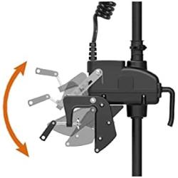 AQUOS Haswing 12V or 24V Transom Trolling Motor for Saltwater, Freshwater Fishing