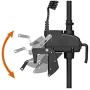 AQUOS Haswing 12V or 24V Transom Trolling Motor for Saltwater, Freshwater Fishing