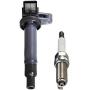 ENA Ignition Coil Pack and Spark Plug Set of 8 Compatible with Toyota 4Runner Tundra Sequoia 4.7L V8 Replacement for UF230
