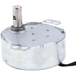 Jutagoss Synchronous Motor,TYC-50 Horizontal Hole Tapping Shaft Direction CW/CCW, 4 Watt AC 220V 20-24 RMP, 1 Pcs