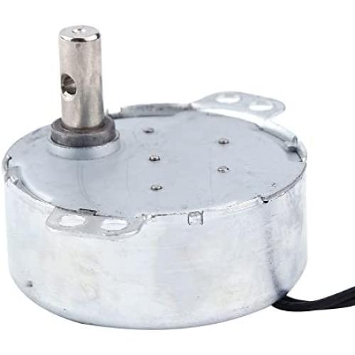 Jutagoss Synchronous Motor,TYC-50 Horizontal Hole Tapping Shaft Direction CW/CCW, 4 Watt AC 220V 20-24 RMP, 1 Pcs