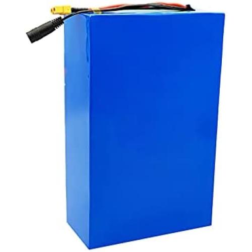 Wnicek 52V 20.8Ah 24Ah E-Bike Battery Pack Customizable Lithium Battery 14S 8P Cell Pack Suitable for 200W-1500W Motor Used for Electric Scooters Tricycles with Charger