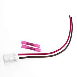 TIKSCIENCE 6In Blower Motor Connector Fit for Toyota Tacoma 2005-2016, Plug Wire Harness Pigtail Kit with Heat Shrinks Connectors, Replace 90980-10916