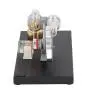 Hot Air Stirling Engine Motor, Children Science Projects Tabletop Tech Toy Stirling Engine Motor Mechanical Learning Imaginative for Classroom Presentations