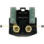 Soarider Starter Motor & Solenoid Relay fit for Yamaha YFM35 YFM350 Grizzly 350 07-14| Wolverine 350 06-09| Bruin 350 04-06| YZF600R 00-07, Replace 18757 SMU0269 3HE-81890-00-00 3HE-81800-00-00