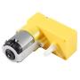 4Pcs Gear Motor L Shape DC Electric TT Motor 3V-6V Gear Motor Dual Shaft Suitable for Smart Car Robot DIY Kit
