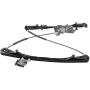 A-Premium Electric Power Window Regulator Without Motor Compatible with Lincoln LS 2003-2006 Sedan Front Left Driver Side